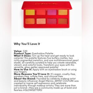 Artist Couture Eyeshadow Palette - Vibrant Colors